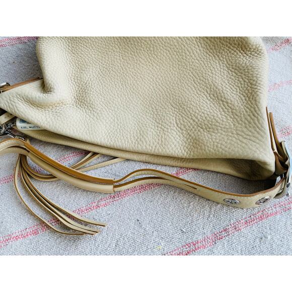 Y2K Coach 1429 Pebbled Leather Hobo Shoulder Bag Butter Yellow - Picture 10 of 11